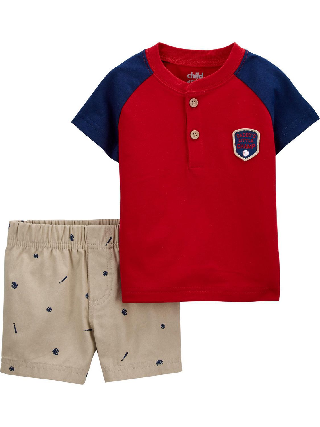 Child of Mine made by Carter's Toddler Boys 2pc clothing set -Baseball |  Walmart Canada