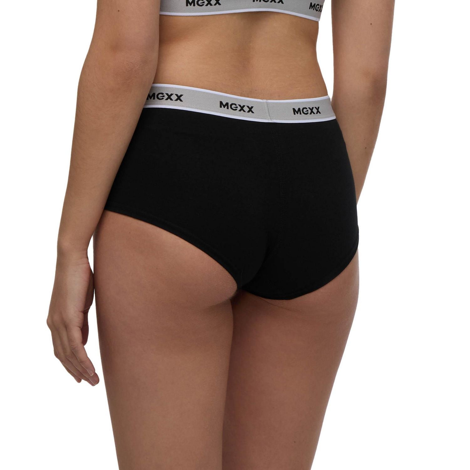 Mexx Women’s 3-Pack Hipster Underwear with Branded Elastic, XS-XL