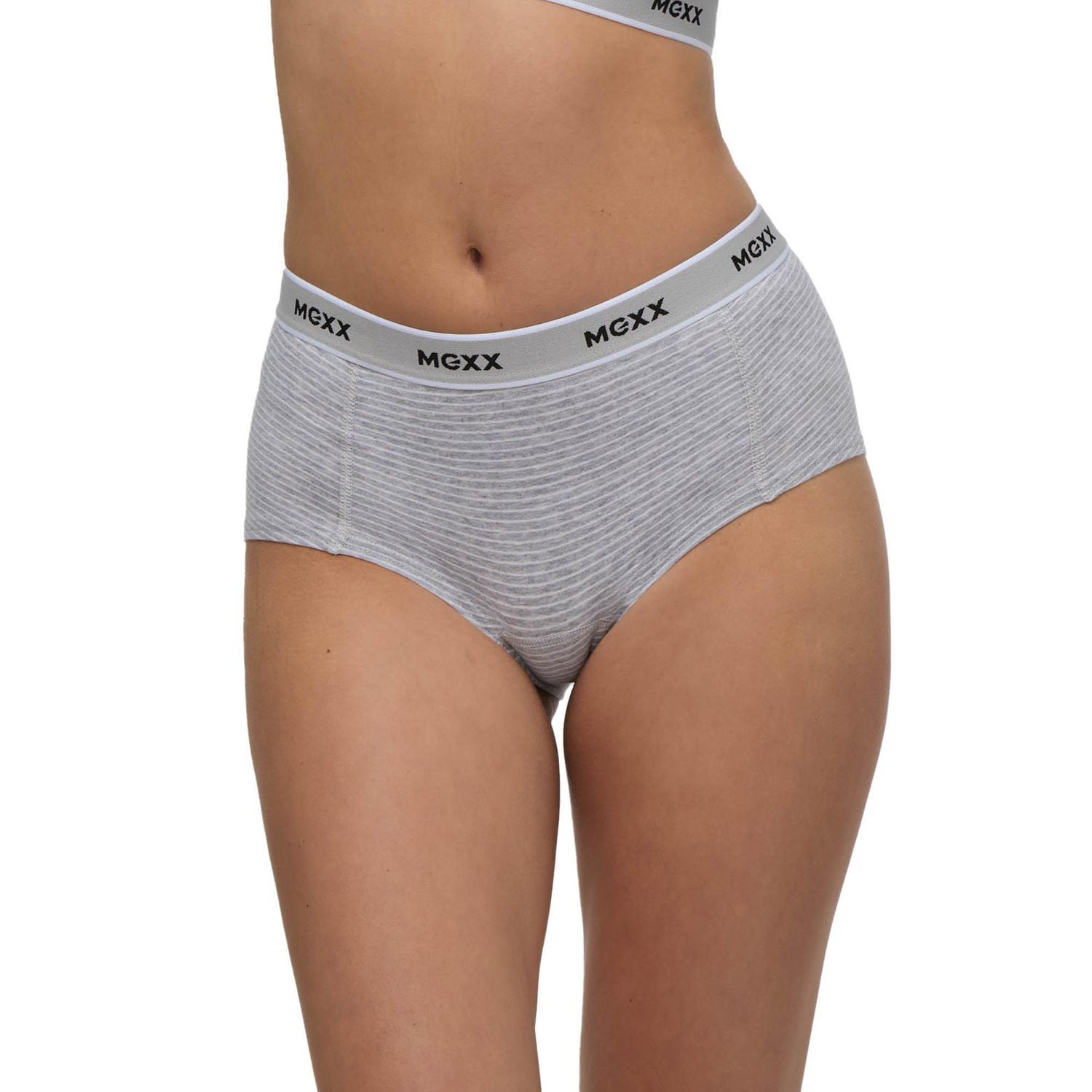 Mexx Women’s 3-Pack Hipster Underwear with Branded Elastic, XS-XL