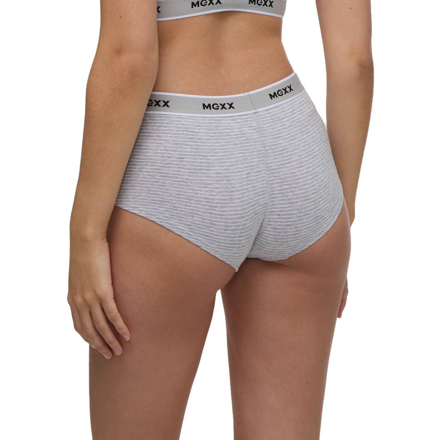 Mexx Women’s 3-Pack Hipster Underwear with Branded Elastic, XS-XL