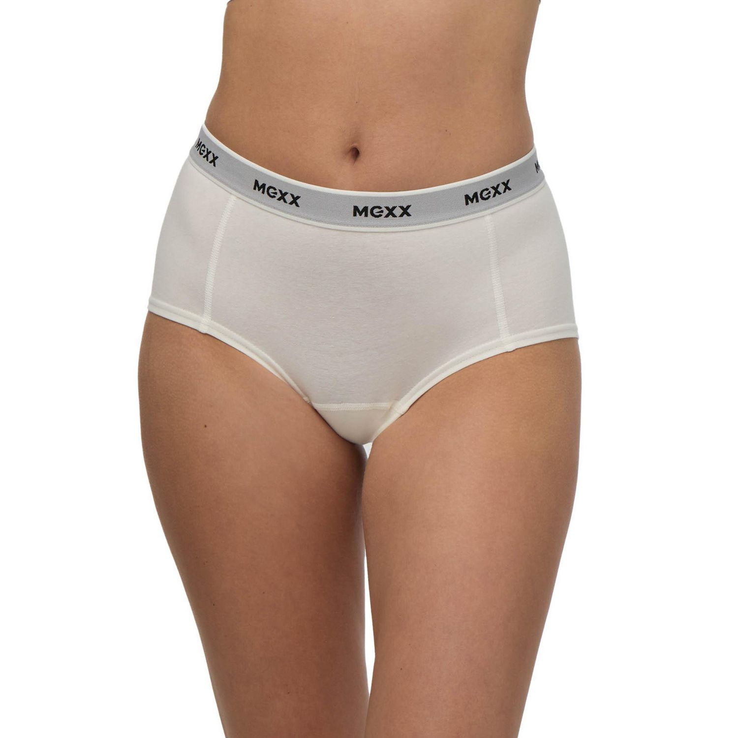 Mexx Women’s 3-Pack Hipster Underwear with Branded Elastic, XS-XL