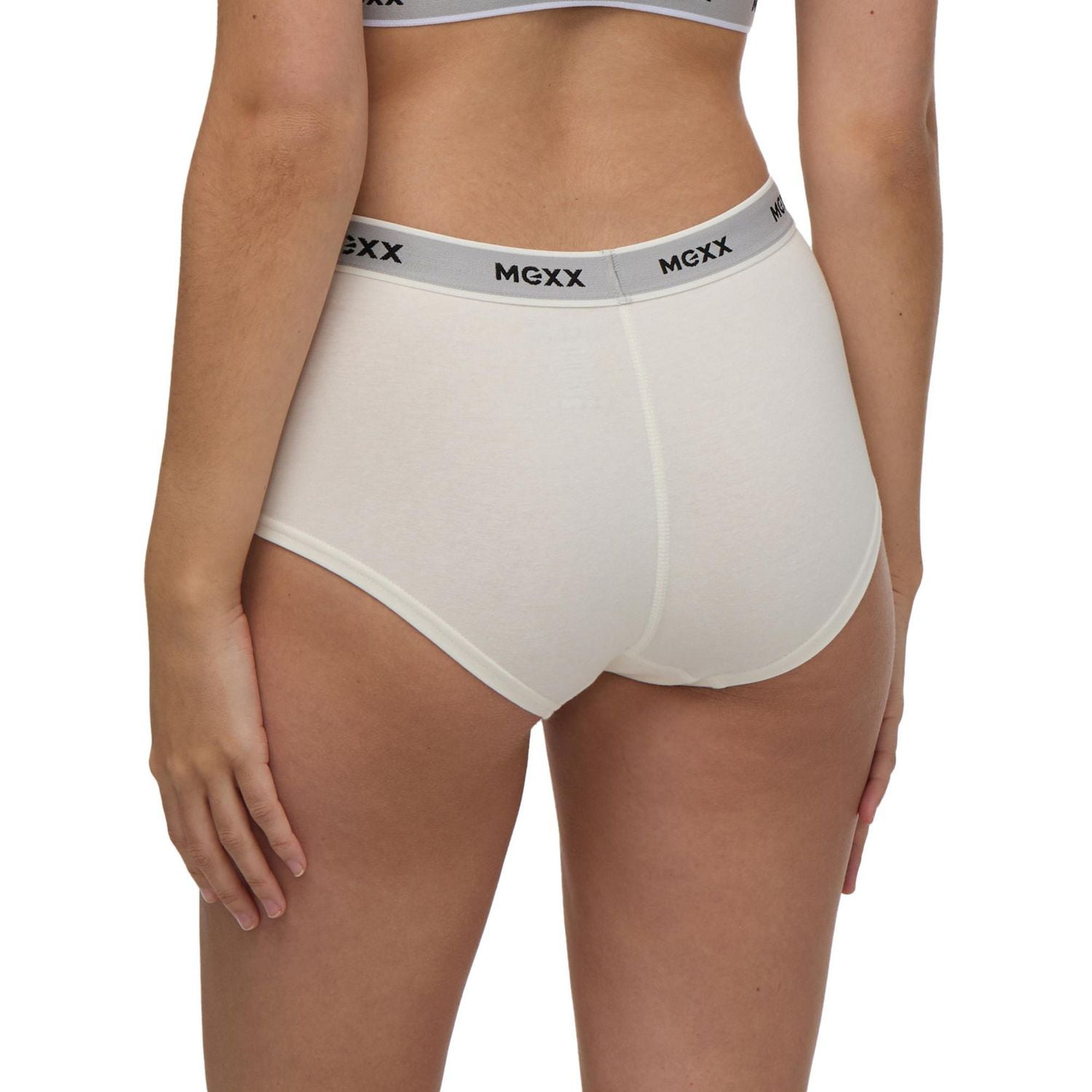 Mexx Women’s 3-Pack Hipster Underwear with Branded Elastic, XS-XL