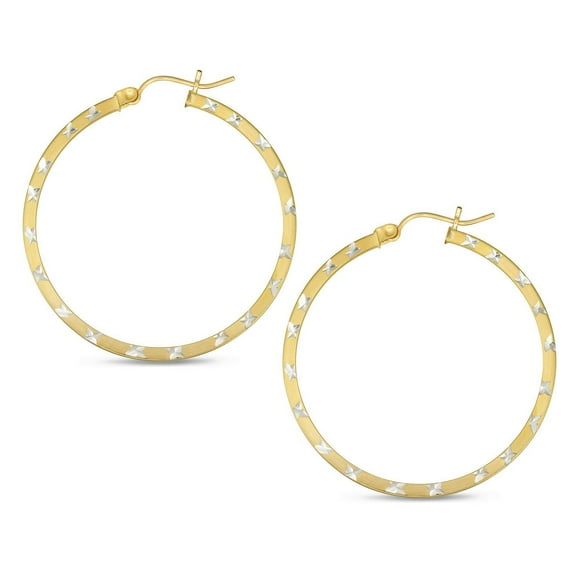 Sono Di Oro 10kt. Gold Over Silver Earrings