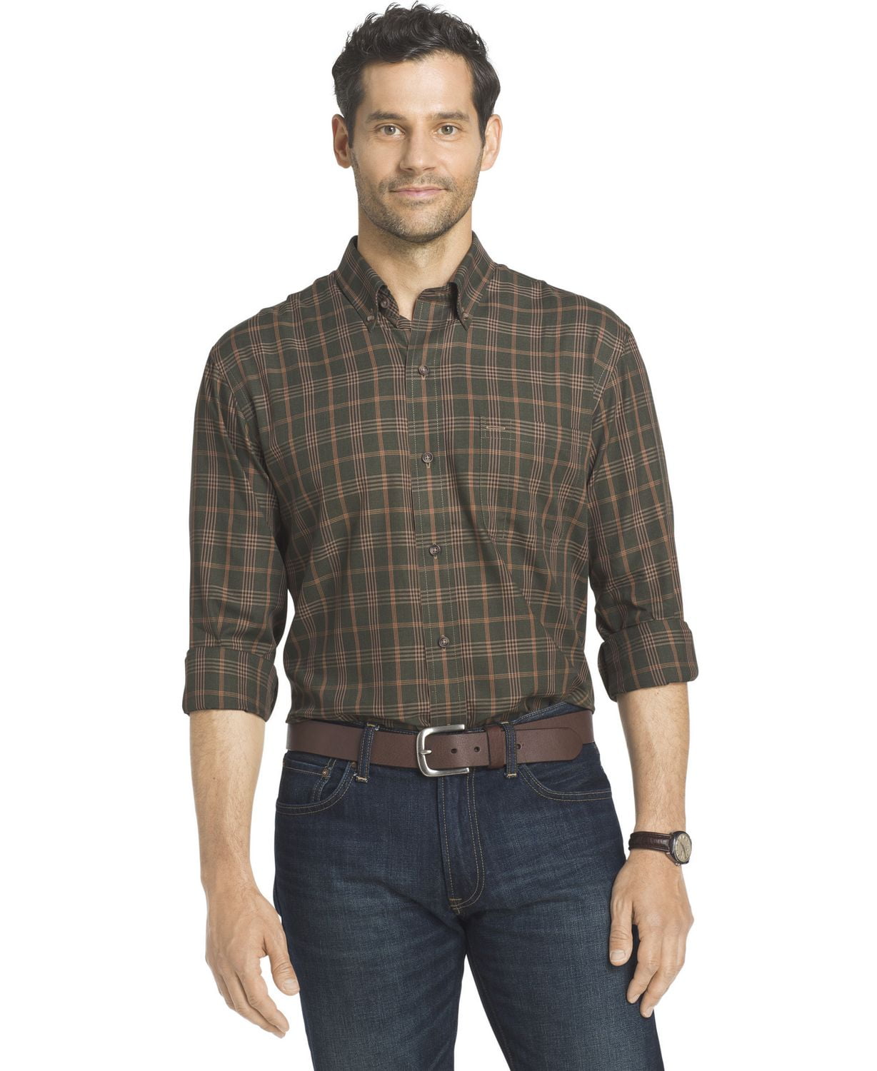 Chemise à manches longues Arrow tissées en sergé héritage pour hommes