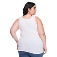 thumbnail image 3 of Lane Bryant Women's Plus Scoop-Neck Tank Top, 3 of 6