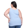 thumbnail image 3 of Lane Bryant Women's Plus Scoop-Neck Tank Top, 3 of 6