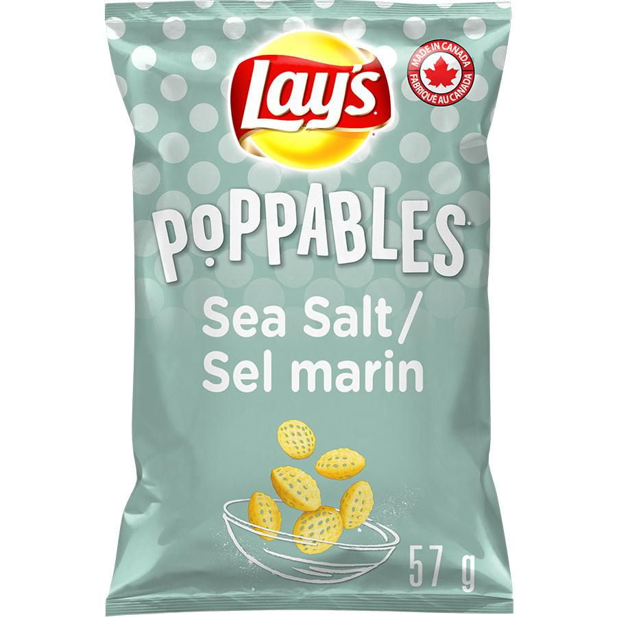 Lays Poppables Sea Salt Potato Snacks 