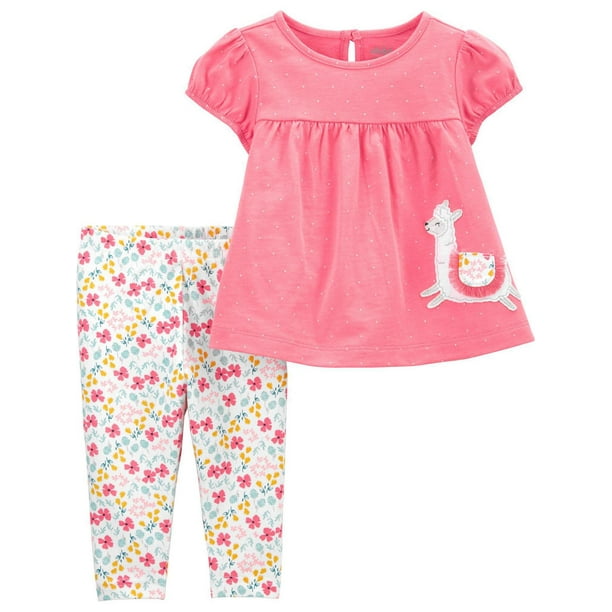 Child of Mine made by Carter's Infant Girls 2pc Set - Llama - Walmart.ca