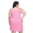 thumbnail image 3 of George Women's Plus Whisper Tank Nightshirt, 3 of 5