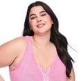 thumbnail image 4 of George Women's Plus Whisper Tank Nightshirt, 4 of 5