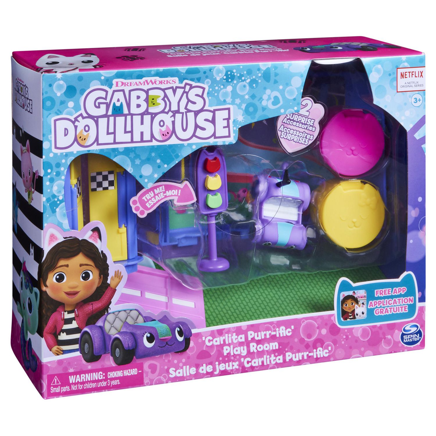 Gabby's Dollhouse - Chabriolette et Pandy Pattes en pique-nique - Cadeaux  Chez Guy