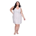thumbnail image 5 of George Women's Plus Whisper Tank Nightshirt, 5 of 5