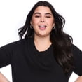 thumbnail image 4 of Lane Bryant Women's Plus Crew-Neck T-Shirt, 4 of 6