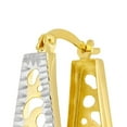 thumbnail image 3 of Sono Di Oro 10kt. Gold Over Silver Earrings, 3 of 3