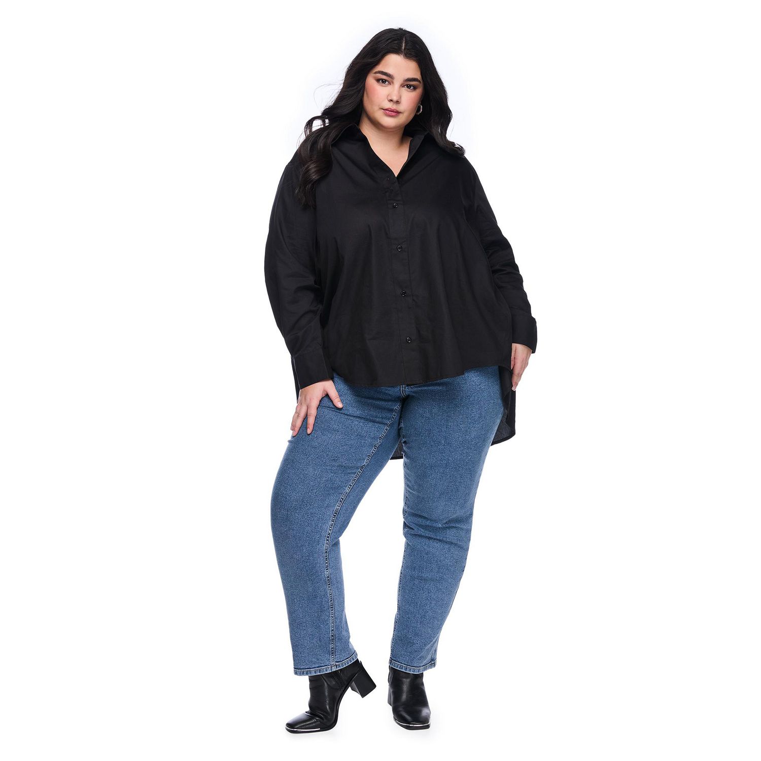 Lane Bryant Women's Plus Button-Up Shirt