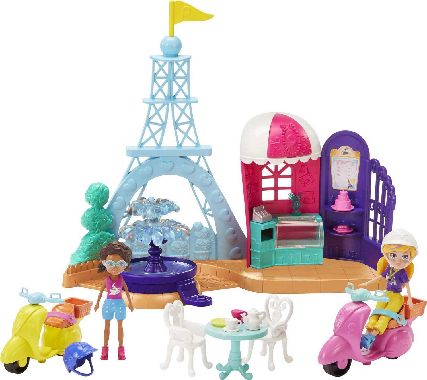 Polly Pocket - Coffret de jeu Vétérinaire Câlins et Soins