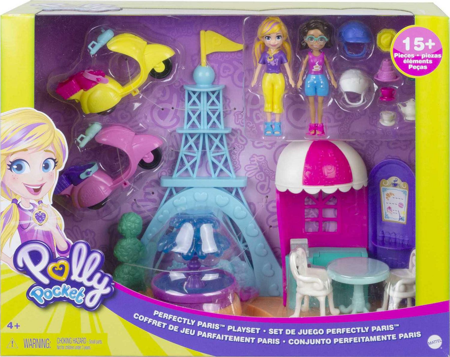 Polly Pocket Perfectly Paris Playset - Walmart.ca