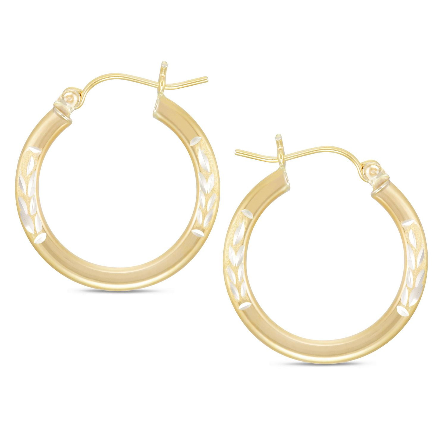 Sono Di Oro 10kt. Gold Over Silver Earrings