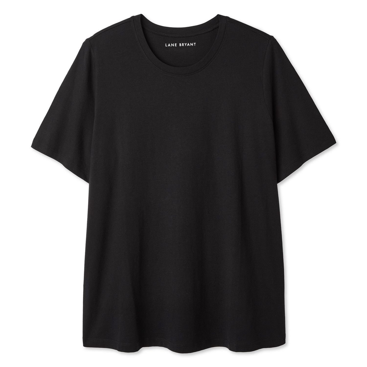 Lane Bryant Women's Plus Crew-Neck T-Shirt