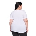 thumbnail image 3 of Lane Bryant Women's Plus Crew-Neck T-Shirt, 3 of 6