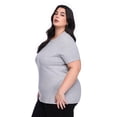 thumbnail image 2 of Lane Bryant Women's Plus Crew-Neck T-Shirt, 2 of 6