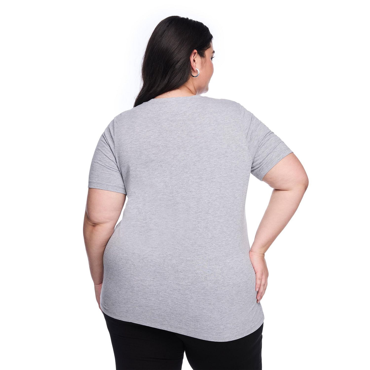 Lane Bryant Women's Plus Crew-Neck T-Shirt