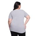 thumbnail image 3 of Lane Bryant Women's Plus Crew-Neck T-Shirt, 3 of 6
