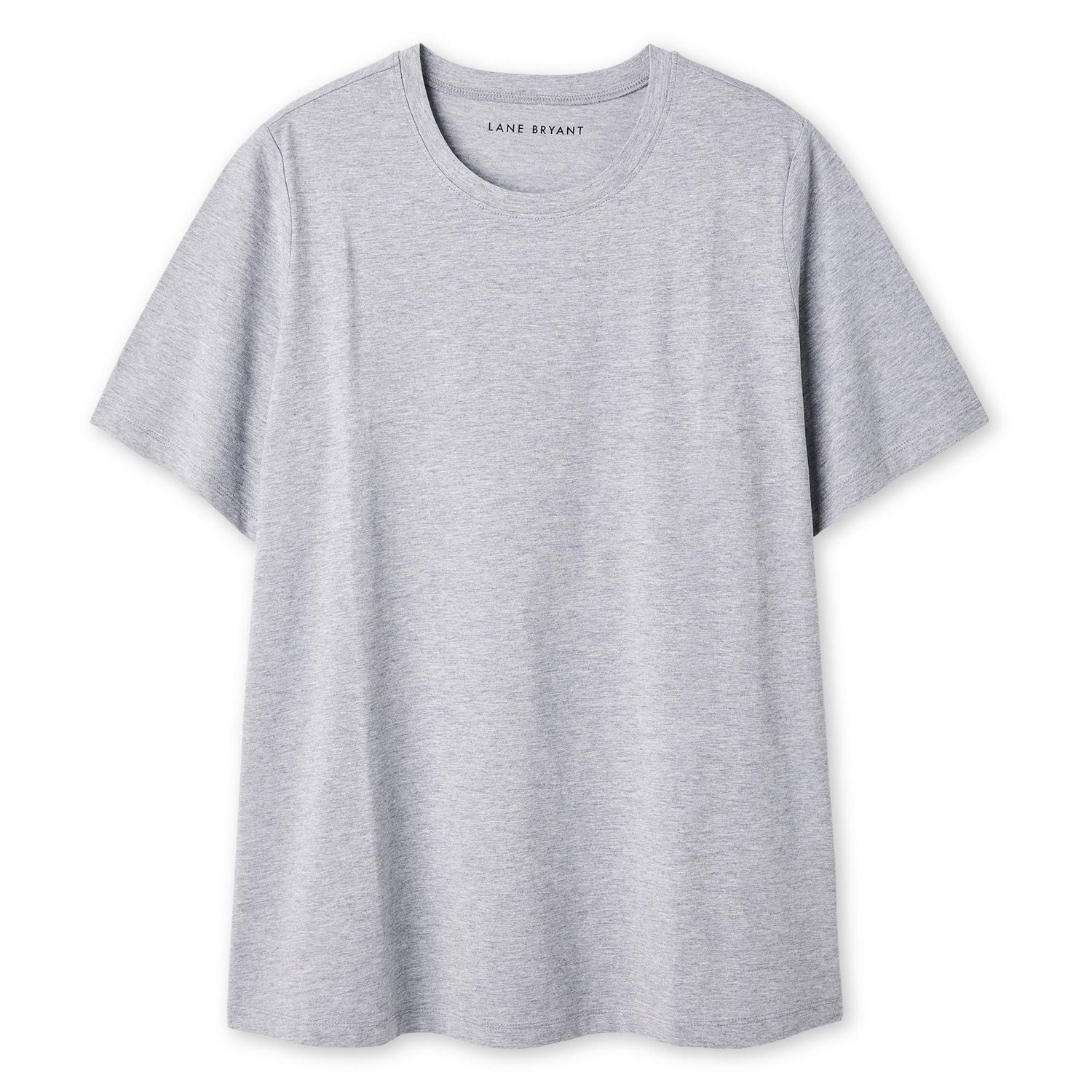 Lane Bryant Women's Plus Crew-Neck T-Shirt