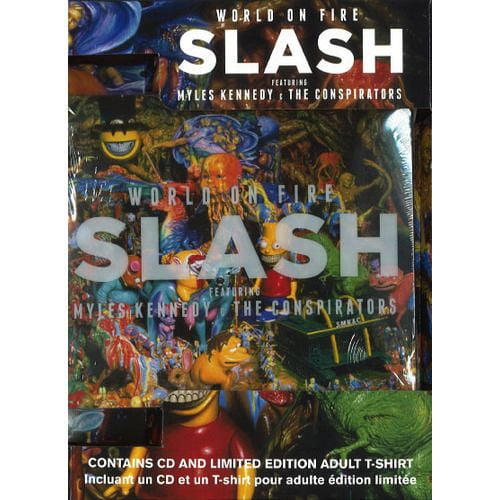 Slash - World On Fire (CD + T-Shirt)
