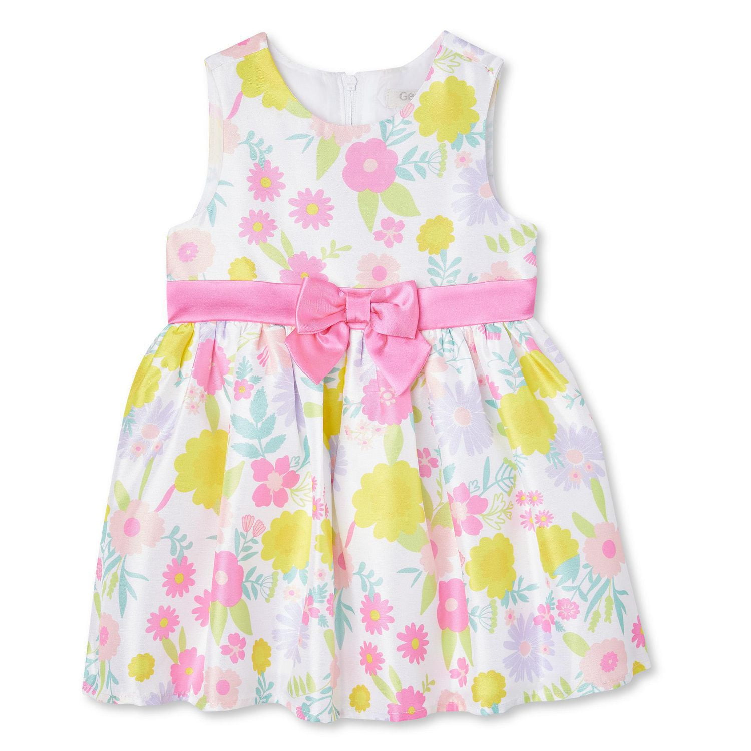 Baby Girls' Printed Floral Dress Walmart Canada