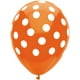 Ballons de qualité hélium en latex à imprimé de pois de PARTY-EH! de 12 po – image 2 sur 2