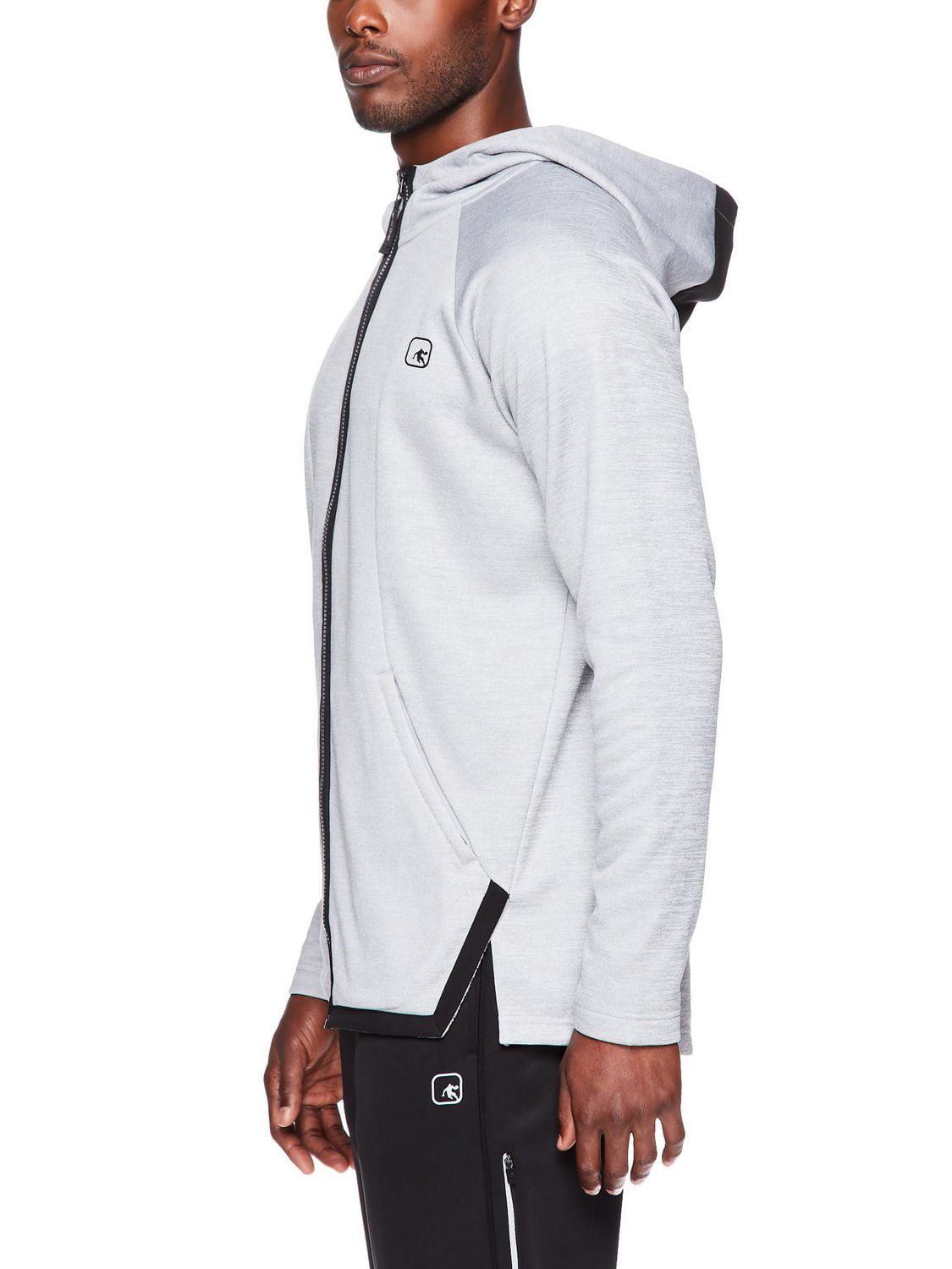 AND1 Sweat à capuche de basket-ball Half Court pour homme, tailles S-2XL