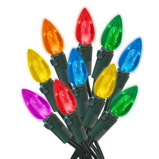 Holiday Time Packaging Multicolour 3 Function LED C3 Lights - Walmart.ca