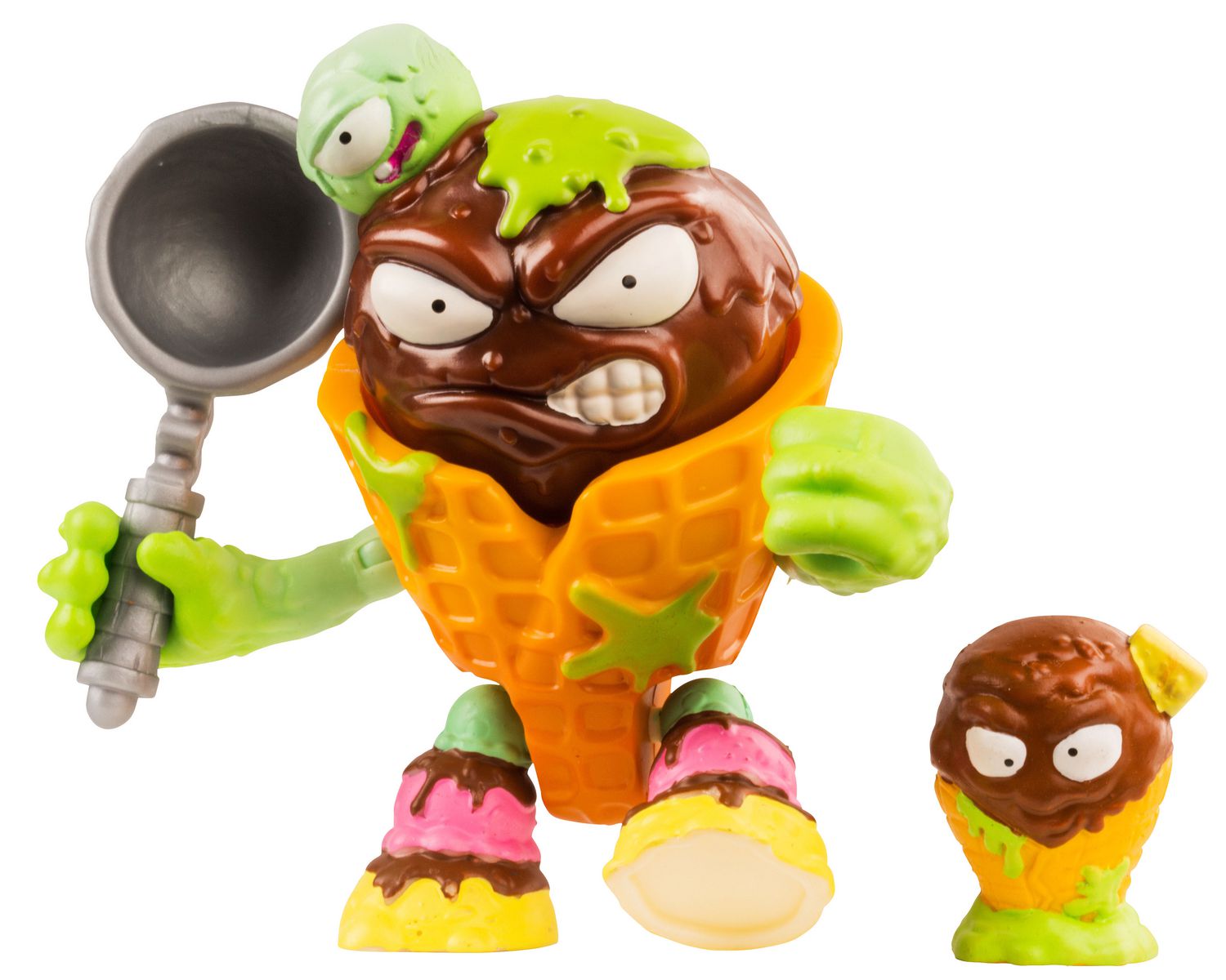 The Grossery Gang S4 Bug Strike Action Figures Captain Lice Cream Walmart