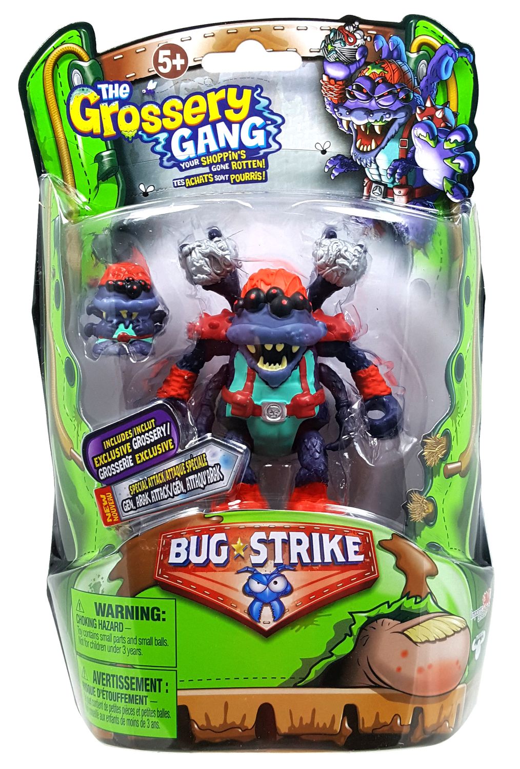 The Grossery Gang S4 Bug Strike Action Figures General Arak