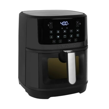 Kalorik 7 Quart Full Touchscreen Air Fryer with Window, in Black (FT52324BK43)