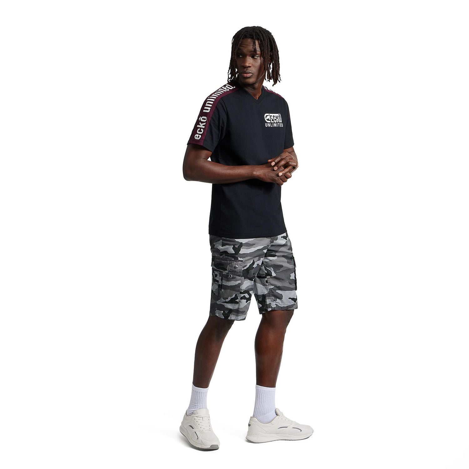 Ecko Men’s Self-Rule Woven Cargo Shorts