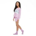 thumbnail image 2 of Pyjama 3 pièces avec caleçon boxer et chaussettes Justice pour filles, 2 of 8