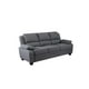 Topline Home Furnishings Sofa en lin gris – image 1 sur 2