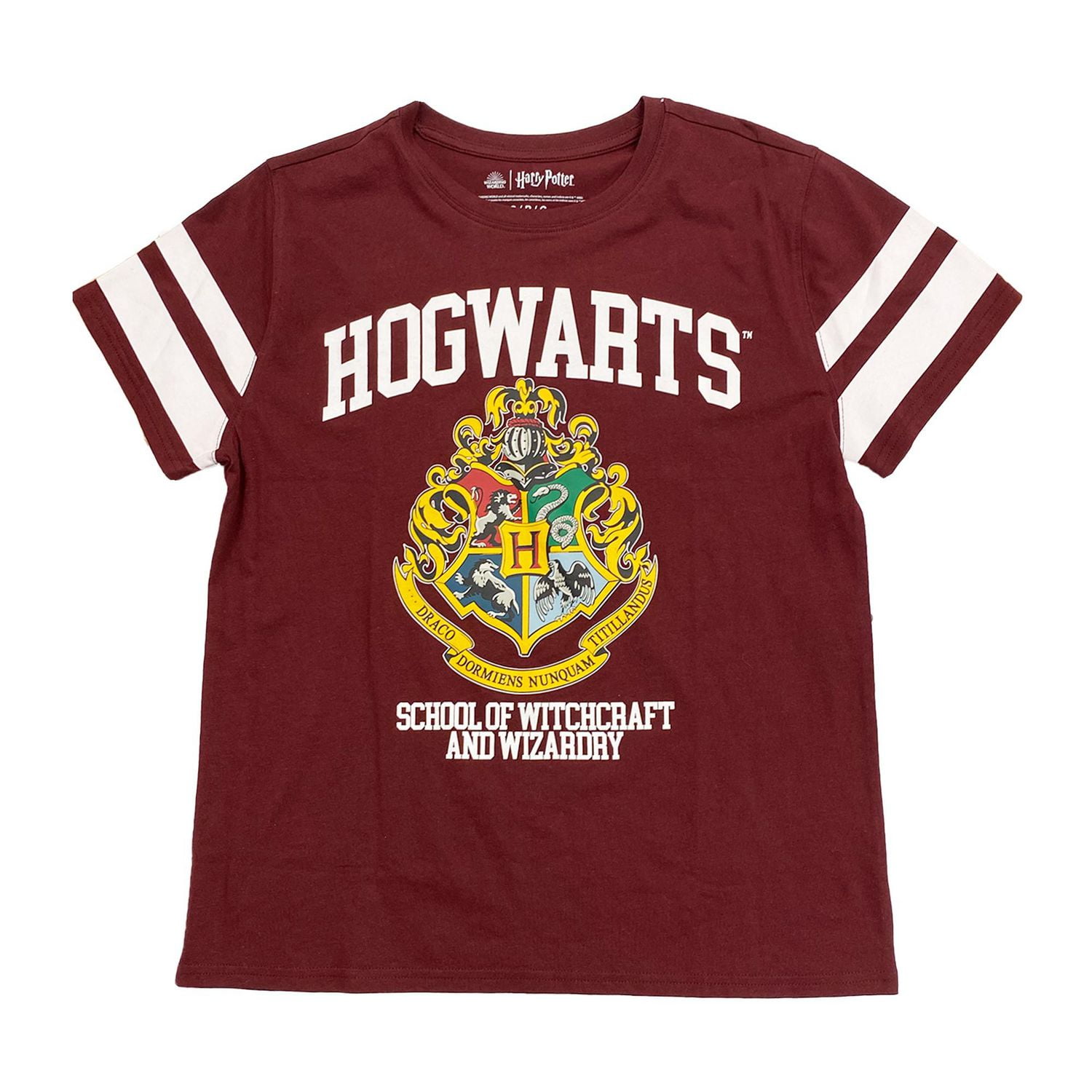 Harry Potter Ladies Hogwarts Short Sleeve T-Shirt