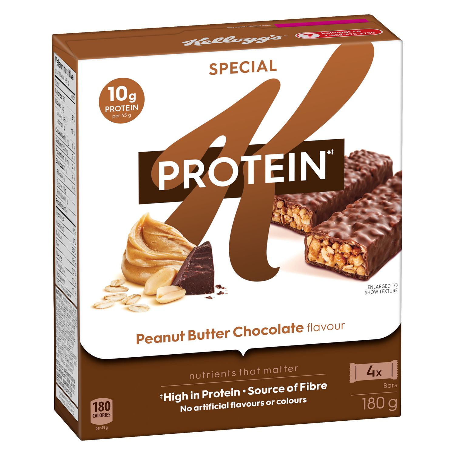 Kellogg's Special K Protein Bars, Peanut Butter Chocolate Flavour ...