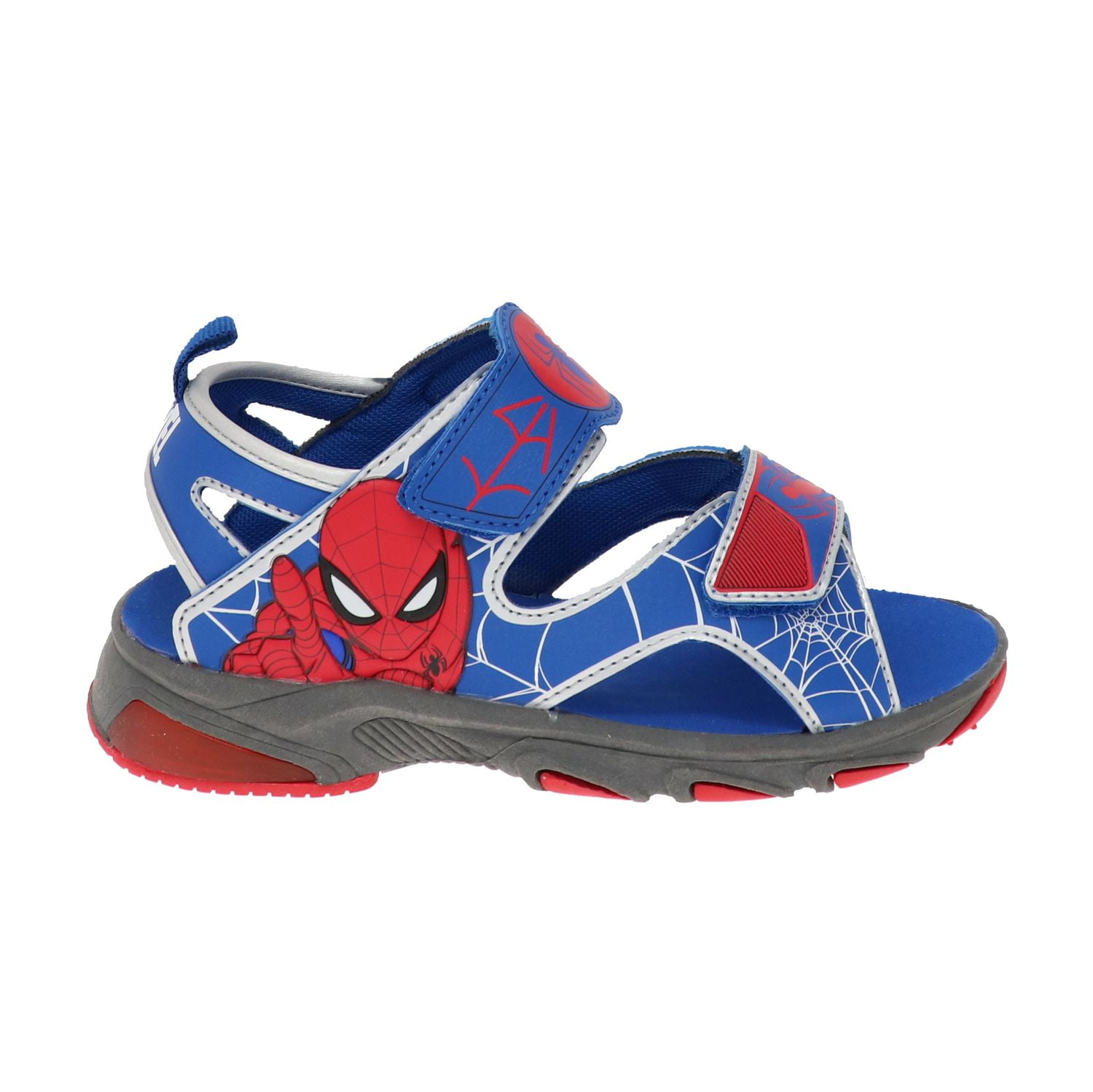 Spiderman on sale sandals walmart