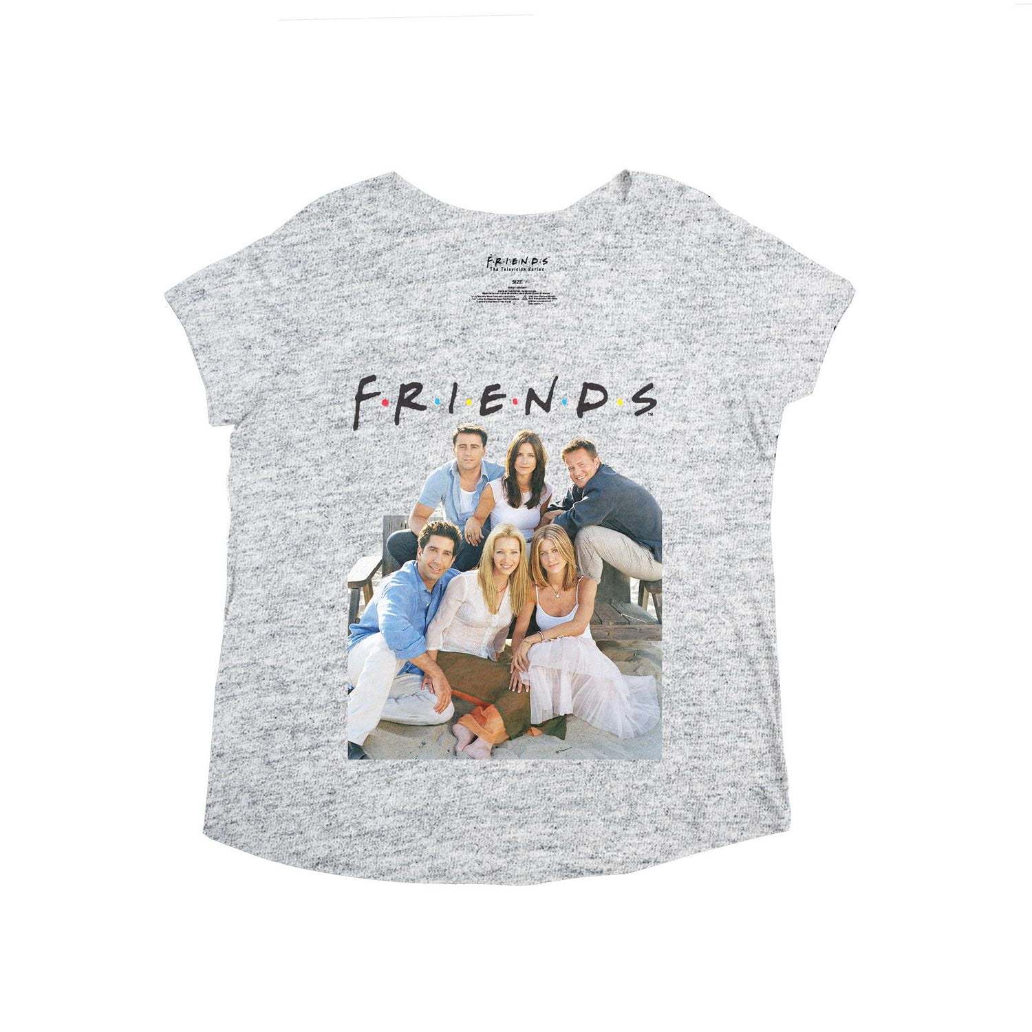 Ladies Plus Friends At The Beach T-shirt à manches courtes