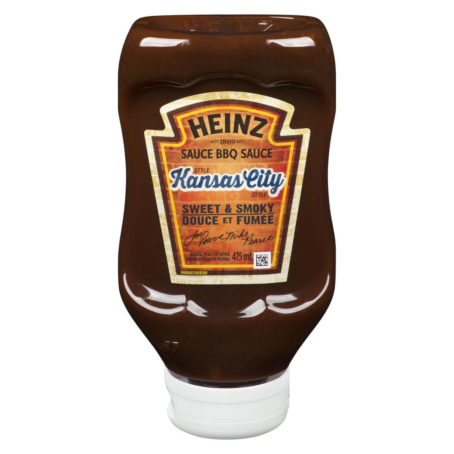 Heinz BBQ Sauce Kansas City Style Sweet &amp; Smoky | Walmart Canada
