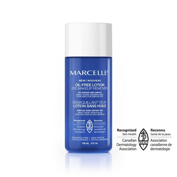Marcelle Lotion démaquillante sans huile pour les yeux Nouveau complexe soins des yeux, 150 mL