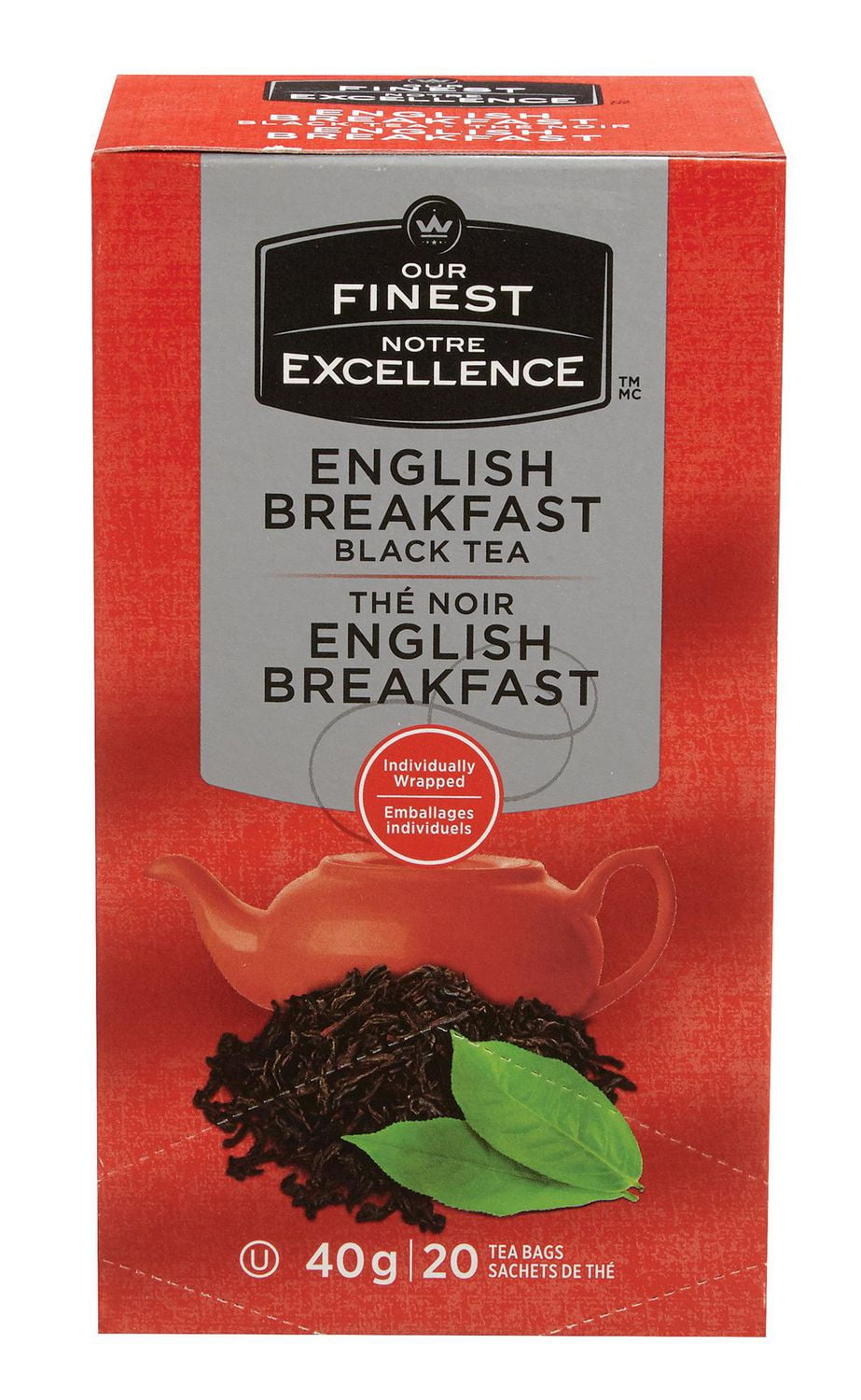 Our Finest English Breakfast Black Tea Walmart Canada