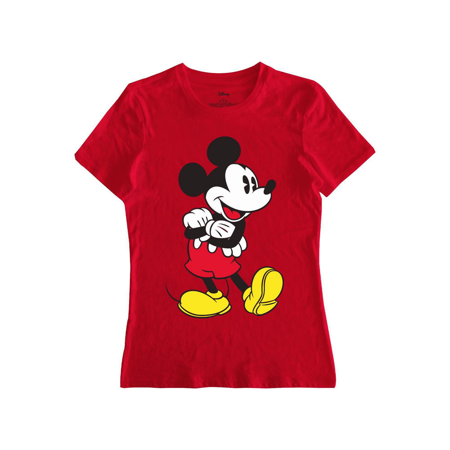 Ladies Disney Mickey Arm Cross T-Shirt