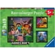 Ravensburger 3 x 49pc - Minecraft Biomes  casse-tête – image 1 sur 4