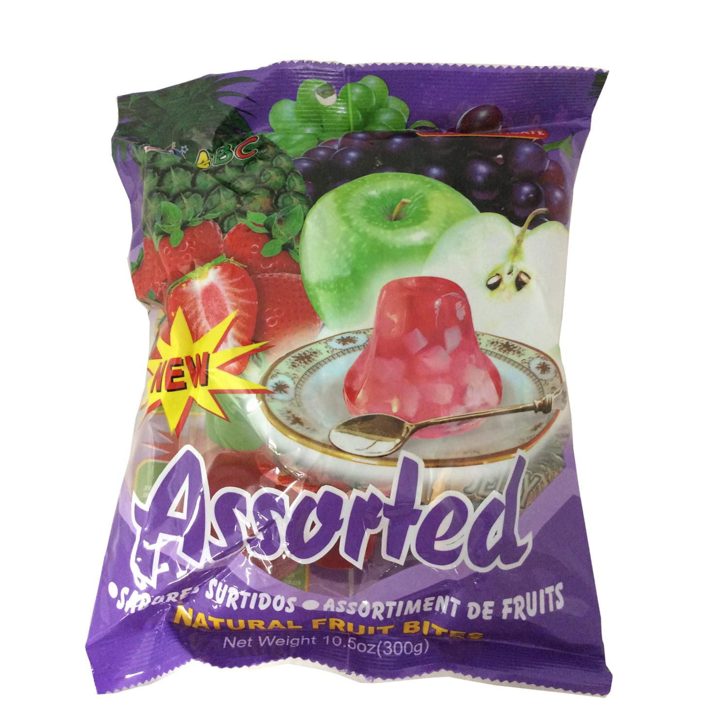 ABC Assorted Natural Fruit Bites Jelly Walmart Canada