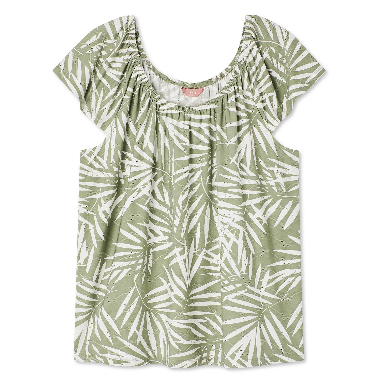 Iyla Plus Women's Eyelet Top